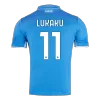 Camiseta Auténtica LUKAKU #11 Napoli 2024/25 Primera Equipación Local Hombre - Versión Jugador - camisetasfutbol