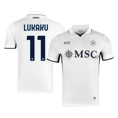 Camiseta Auténtica LUKAKU #11 Napoli 2024/25 Segunda Equipación Visitante Hombre - Versión Jugador - camisetasfutbol