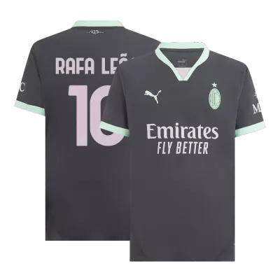 Camiseta Auténtica RAFA LEÃO #10 AC Milan 2024/25 Tercera Equipación Hombre - Versión Jugador - camisetasfutbol