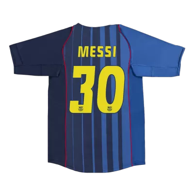 Camiseta Retro 2004/05 MESSI #30 Barcelona Segunda Equipación Visitante Hombre - Versión Hincha - camisetasfutbol