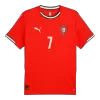 Camiseta RONALDO #7 Portugal 2025 Primera Equipación Local Hombre - Versión Hincha - camisetasfutbol