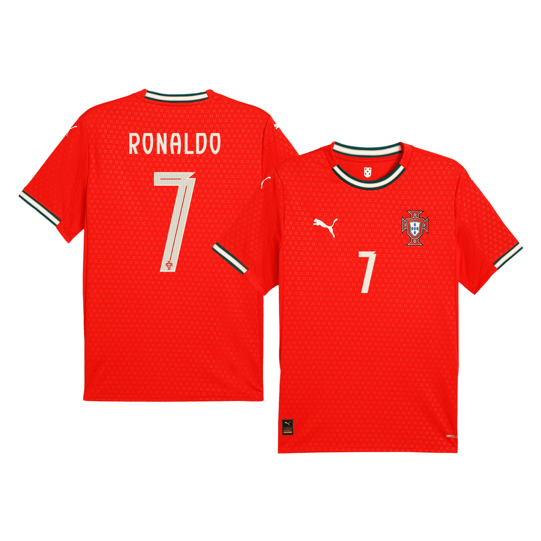 Camiseta RONALDO #7 Portugal 2025 Primera Equipación Local Hombre - Versión Hincha - camisetasfutbol