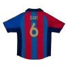 Camiseta Retro 2001/02 XAVI #6 Barcelona Primera Equipación Local Hombre - Versión Hincha - camisetasfutbol