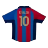 Camiseta Retro 2001/02 RIVALDO #10 Barcelona Primera Equipación Local Hombre - Versión Hincha - camisetasfutbol