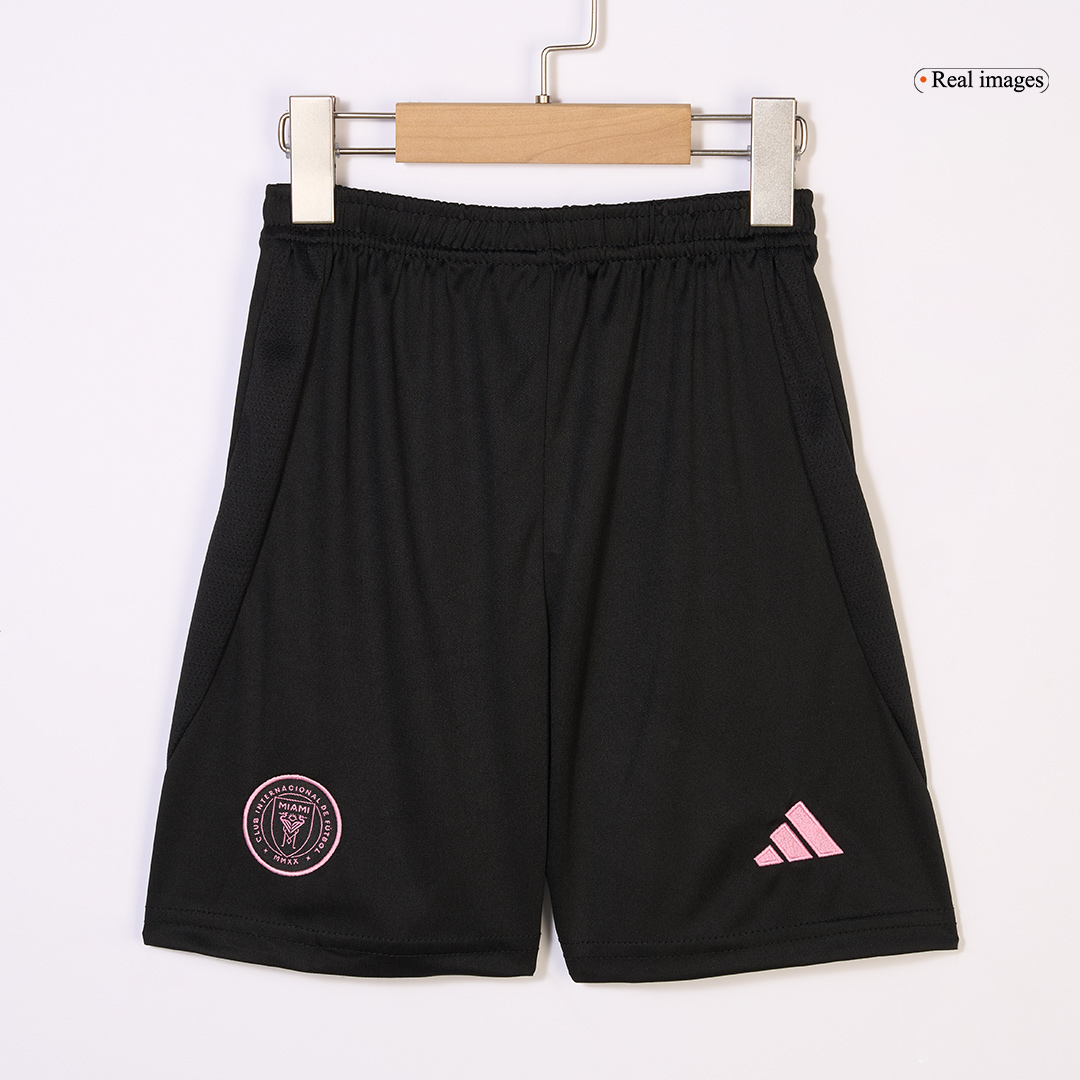 Miniconjunto Inter Miami CF 2025 Segunda Equipación Visitante Niño (Camiseta + Pantalón Corto) - camisetasfutbol