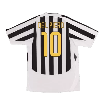 Camiseta Retro 2003/04 DEL PIERO #10 Juventus Primera Equipación Local Hombre - Versión Hincha - camisetasfutbol