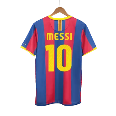 Camiseta Retro 2010/11 MESSI #10 Barcelona Primera Equipación Local Hombre - Versión Hincha - camisetasfutbol