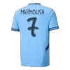 UCL Camiseta MARMOUSH #7 Manchester City 2024/25 Primera Equipación Local Hombre - Versión Hincha - camisetasfutbol