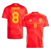 Calidad Premium Camiseta FABIÁN #8 España Euro 2024 Primera Equipación Local Hombre - Versión Hincha - camisetasfutbol