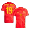 Calidad Premium Camiseta LAMINE YAMAL #19 España Euro 2024 Primera Equipación Local Hombre - Versión Hincha - camisetasfutbol