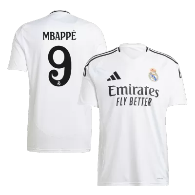 Calidad Premium Camiseta MBAPPÉ #9 Real Madrid 2024/25 Primera Equipación Local Hombre - Versión Hincha - camisetasfutbol