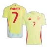 Camiseta MORATA #7 España Euro 2024 Segunda Equipación Visitante Hombre - Versión Hincha - camisetasfutbol