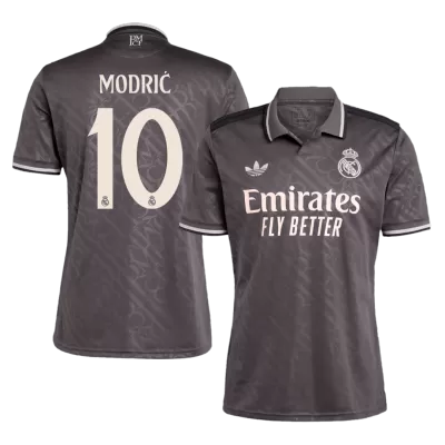 Calidad Premium Camiseta MODRIĆ #10 Real Madrid 2024/25 Tercera Equipación Hombre - Versión Hincha - camisetasfutbol