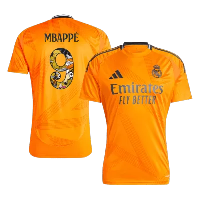 Calidad Premium Camiseta MBAPPÉ #9 Real Madrid 2024/25 Segunda Equipación Visitante Hombre - Versión Hincha - camisetasfutbol