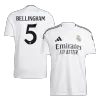 Calidad Premium Camiseta BELLINGHAM #5 Real Madrid 2024/25 Primera Equipación Local Hombre - Versión Hincha - camisetasfutbol