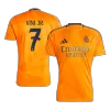 Calidad Premium Camiseta VINI JR. #7 Real Madrid 2024/25 Segunda Equipación Visitante Hombre - Versión Hincha - camisetasfutbol