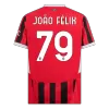 Calidad Premium Camiseta JOÃO FÉLIX #79 AC Milan 2024/25 Primera Equipación Local Hombre - Versión Hincha - camisetasfutbol