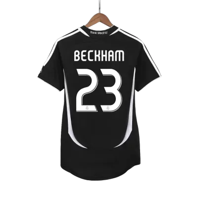 Camiseta Retro 2006/07 BECKHAM #23 Real Madrid Segunda Equipación Visitante Hombre - Versión Hincha - camisetasfutbol