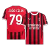 Calidad Premium Camiseta JOÃO FÉLIX #79 AC Milan 2024/25 Primera Equipación Local Hombre - Versión Hincha - camisetasfutbol