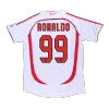 UCL Camiseta Retro 2006/07 RONALDO #99 AC Milan Segunda Equipación Visitante Hombre - Versión Hincha - camisetasfutbol