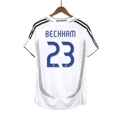 Camiseta Retro 2006/07 BECKHAM #23 Real Madrid Primera Equipación Local Hombre - Versión Hincha - camisetasfutbol