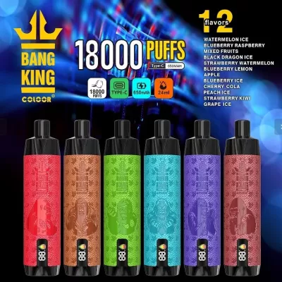 Bang B15 18K Puffs Vape Desechable - camisetasfutbol