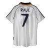 Camiseta Retro 1998/00 RAUL #7 Real Madrid Primera Equipación Local Hombre - Versión Hincha - camisetasfutbol