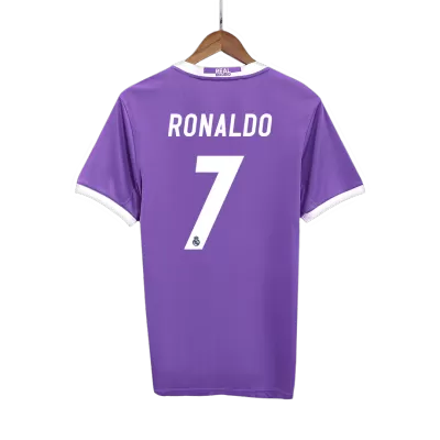 Camiseta Retro 2016/17 RONALDO #7 Real Madrid Segunda Equipación Visitante Hombre - Versión Hincha - camisetasfutbol