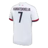 Camiseta KVARATSKHELIA #7 PSG 2024/25 Segunda Equipación Visitante Hombre - Versión Hincha - camisetasfutbol