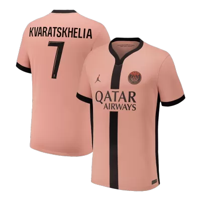 Camiseta KVARATSKHELIA #7 PSG 2024/25 Tercera Equipación Hombre - Versión Hincha - camisetasfutbol