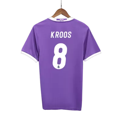 Camiseta Retro 2016/17 KROOS #8 Real Madrid Segunda Equipación Visitante Hombre - Versión Hincha - camisetasfutbol