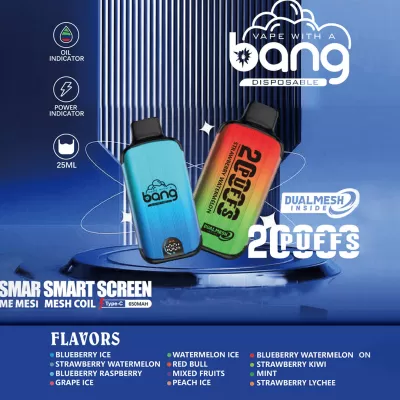 Bang B4 20K Puffs Vape Desechable - camisetasfutbol