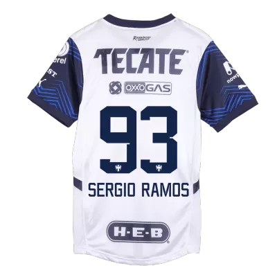 Camiseta SERGIO RAMOS #93 Monterrey 2024/25 Segunda Equipación Visitante Hombre - Versión Hincha - camisetasfutbol