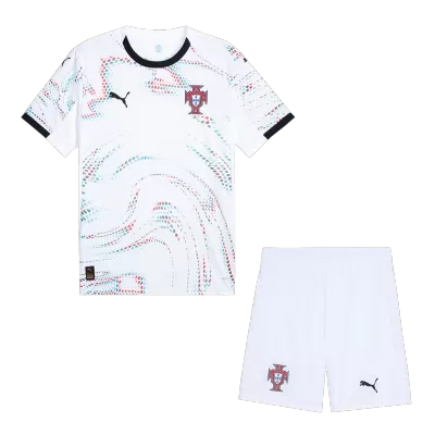 Conjunto Portugal 
2025 Segunda Equipación Visitante Hombre (Camiseta + Pantalón Corto) - camisetasfutbol