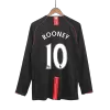 Camiseta Retro 2007/08 ROONEY #10 Manchester United Segunda Equipación Visitante Manga Larga Hombre - Versión Hincha - camisetasfutbol