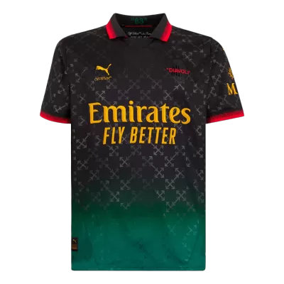 Camiseta AC Milan X Off-White 2024/25 Cuarta Equipación Hombre - Versión Hincha - camisetasfutbol