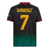 Camiseta "GIMENEZ" #7 AC Milan 2024/25 Cuarta Equipación Hombre - Versión Hincha - camisetasfutbol