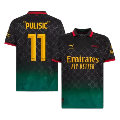 Camiseta "PULISIC" #11 AC Milan 2024/25 Cuarta Equipación Hombre - Versión Hincha - camisetasfutbol