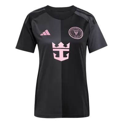 Camiseta Inter Miami CF 2025 Segunda Equipación Visitante Mujer - Versión Hincha - camisetasfutbol