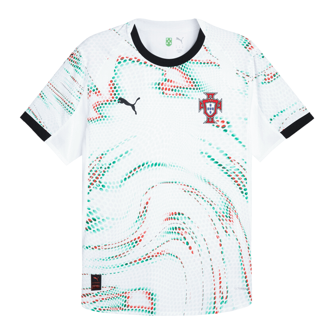 Camiseta Auténtica Portugal 2025 Segunda Equipación Visitante Hombre - Versión Jugador - camisetasfutbol