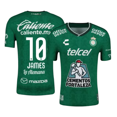 Camiseta Auténtica JAMES #10 Club León 2024/25 Primera Equipación Local Hombre - Versión Jugador - camisetasfutbol