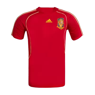 Camiseta Retro 2008 España Primera Equipación Local Hombre - Versión Hincha - camisetasfutbol