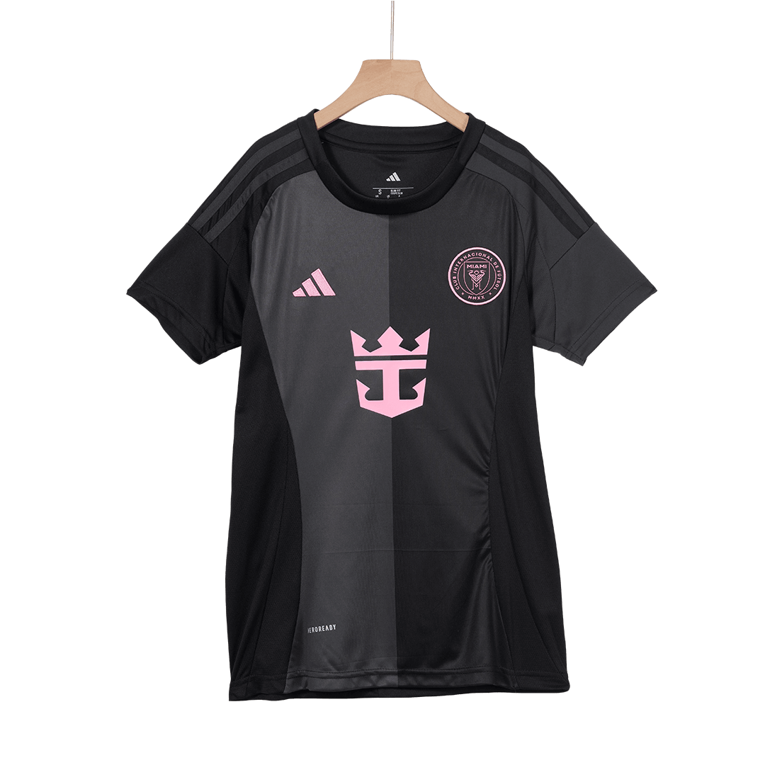 Camiseta Inter Miami CF 2025 Segunda Equipación Visitante Mujer - Versión Hincha - camisetasfutbol