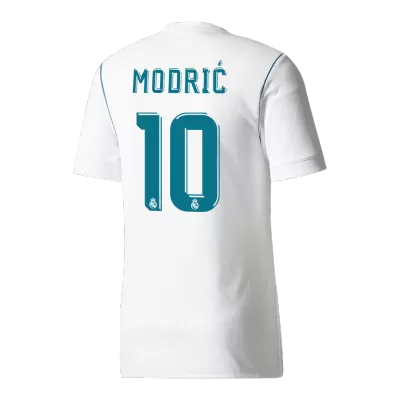 Camiseta Retro 2017/18 MODRIĆ #10 Real Madrid Primera Equipación Local Hombre - Versión Hincha - camisetasfutbol