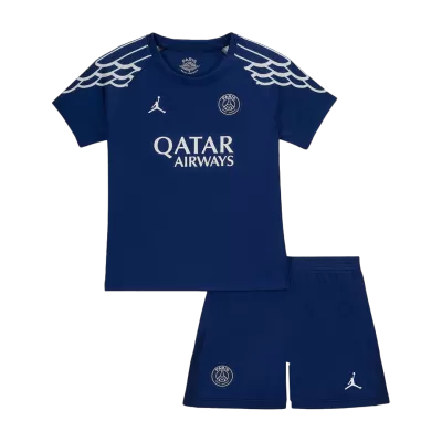 Miniconjunto PSG 2024/25 Cuarta Equipación Niño (Camiseta + Pantalón Corto) - camisetasfutbol