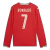 Camiseta Manga Larga RONALDO #7 Portugal 2025 Primera Equipación Local Hombre - Versión Hincha - camisetasfutbol