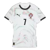 Camiseta RONALDO #7 Portugal 2025 Segunda Equipación Visitante Mujer - Versión Hincha - camisetasfutbol