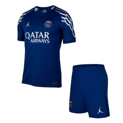 Conjunto PSG 
2024/25 Cuarto Equipación Hombre (Camiseta + Pantalón Corto) - camisetasfutbol