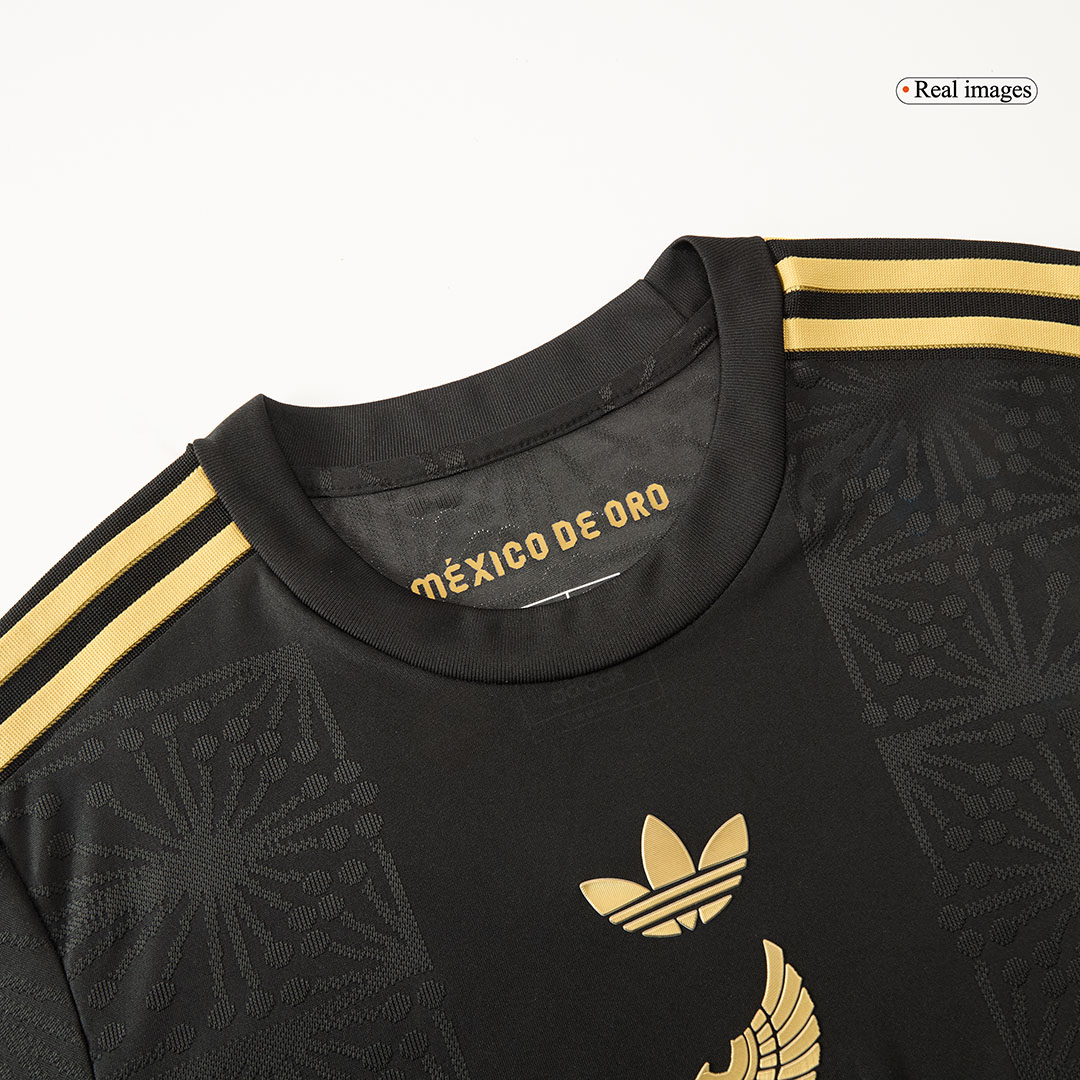 Camiseta Auténtica Mexico 2025  Tercera visitante COPA ORO Hombre - Versión Jugador - camisetasfutbol