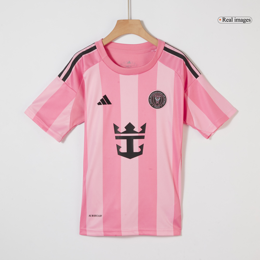 Miniconjunto Inter Miami CF 2025 Primera Equipación Local Niño (Camiseta + Pantalón Corto) - camisetasfutbol